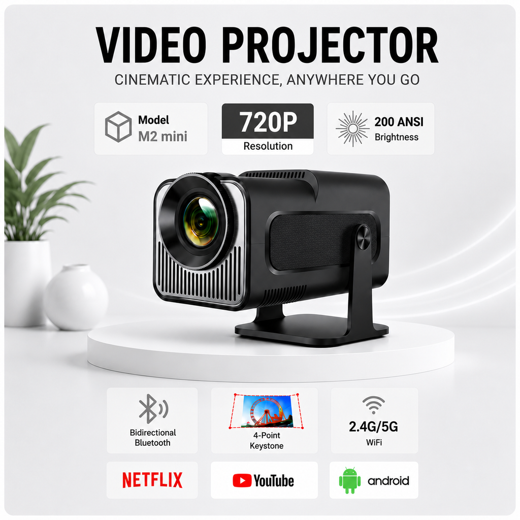 Popular HY320 mini Projector/Beamer 720P / Standard version projector