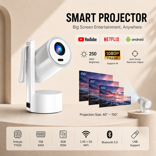 Portable Full HD 1080P Projector/Beamer