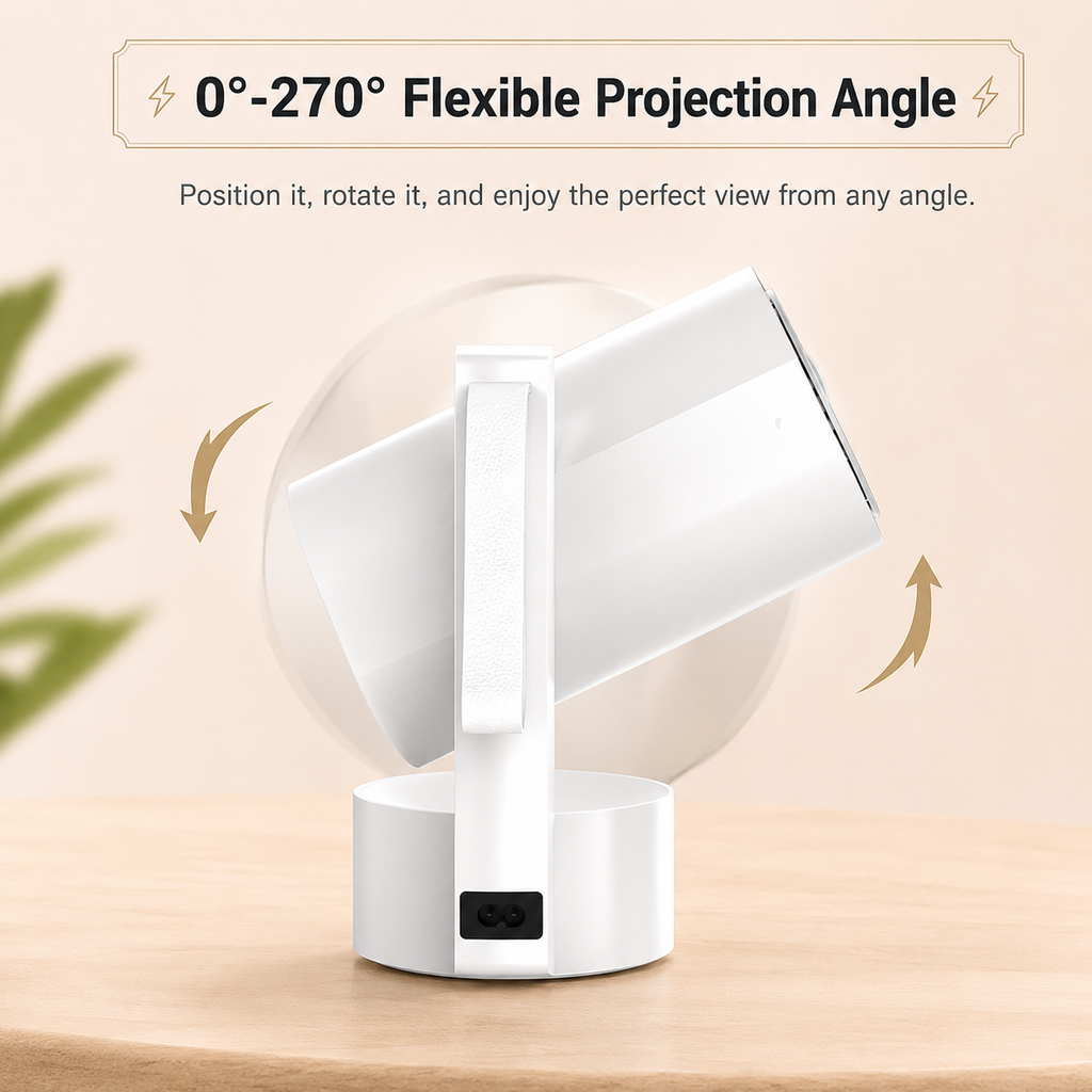 Portable Full HD 1080P Projector/Beamer with Android , Auto Focus or Electric Focus